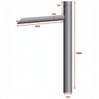 Copper Sozu-style garden water feature with 70cm spout