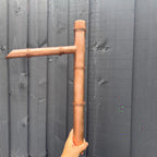 Copper Sozu-style garden water feature with 50cm spout