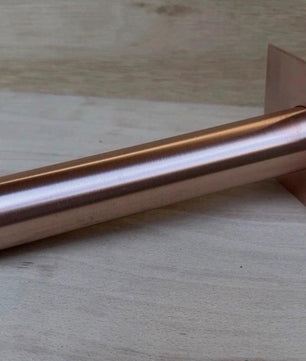 Set of 2 42mm Copper Water Spouts - 240mm - copper finish detail